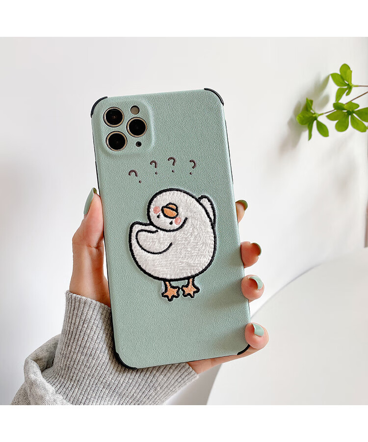 iphone 11 pro 绿底歪头问号