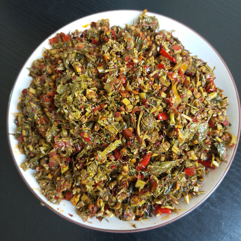 湖南湘西特产即食凉拌香椿芽500g瓶装嫩香椿春天下饭菜开胃农家菜