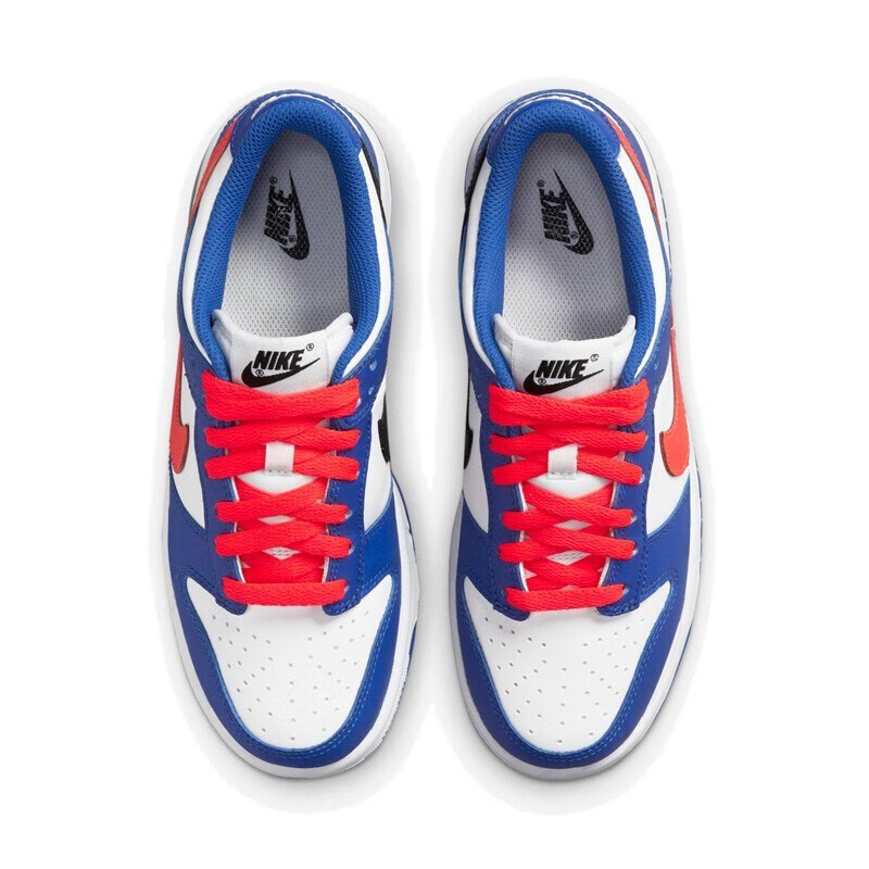 nike耐克女鞋dunk low白蓝红滑板鞋哆啦a梦休闲运动低帮板鞋 cw1590