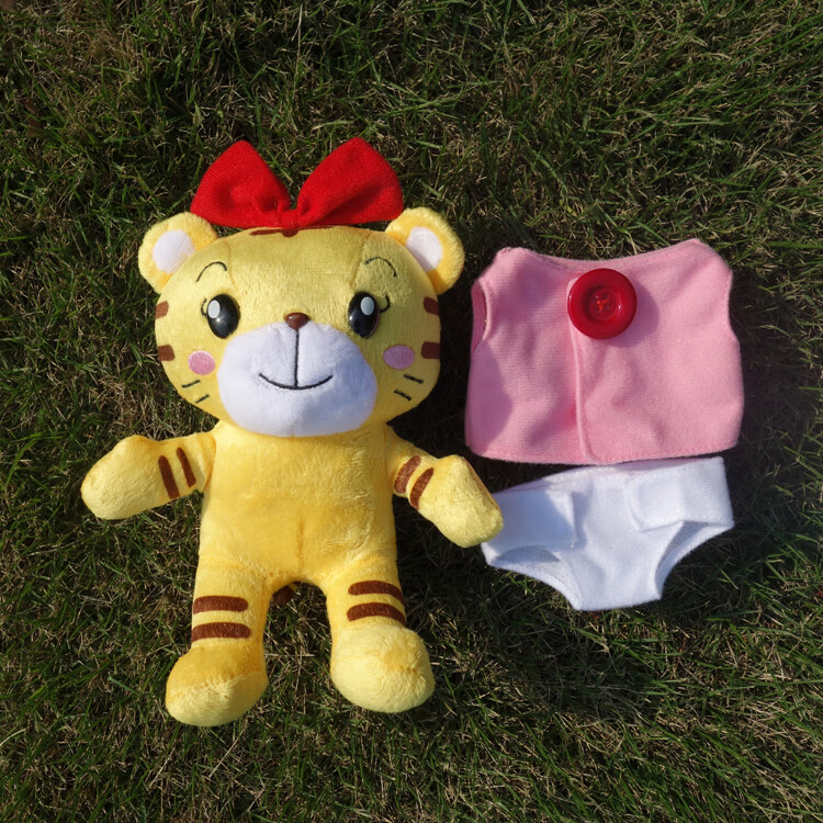 元旦礼物巧虎玩偶毛绒玩具小花妹妹公仔桃乐比手偶公仔布娃娃小花玩具