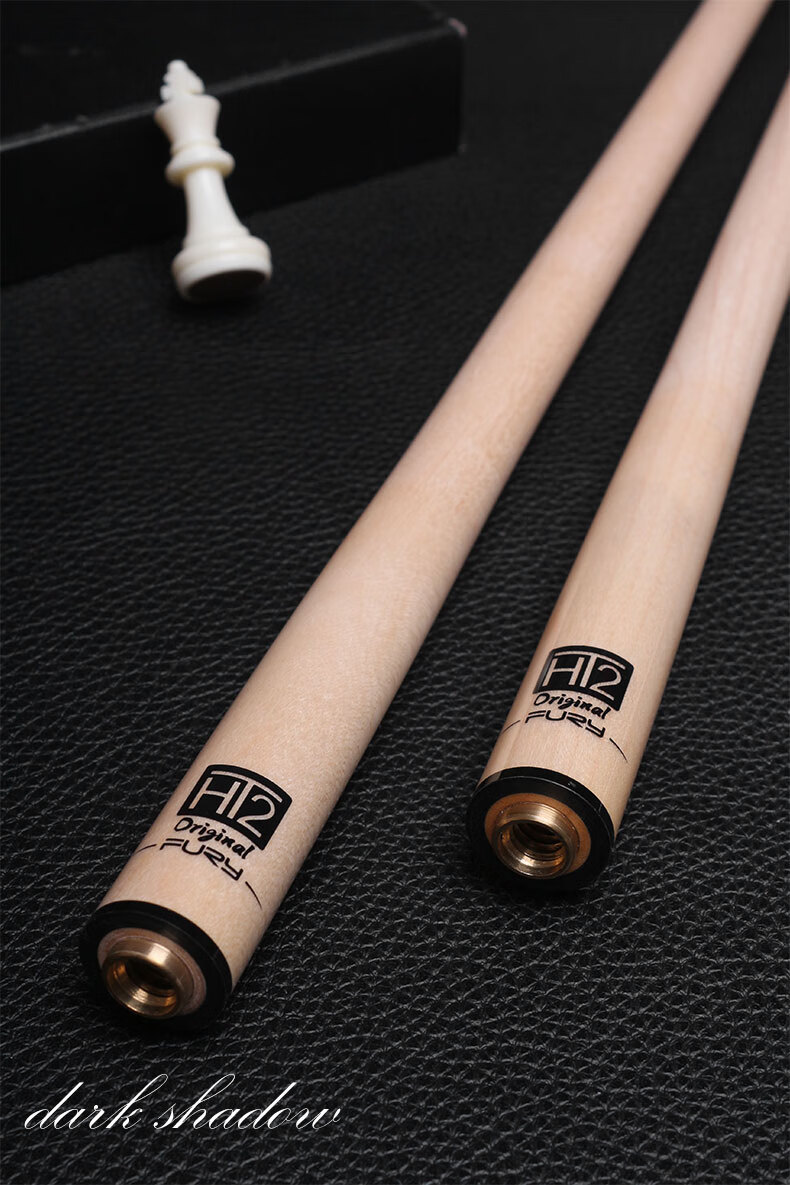 fury威利台球杆大头杆中式黑八台球杆dc暗影法杖黑8球杆威力九球杆飞