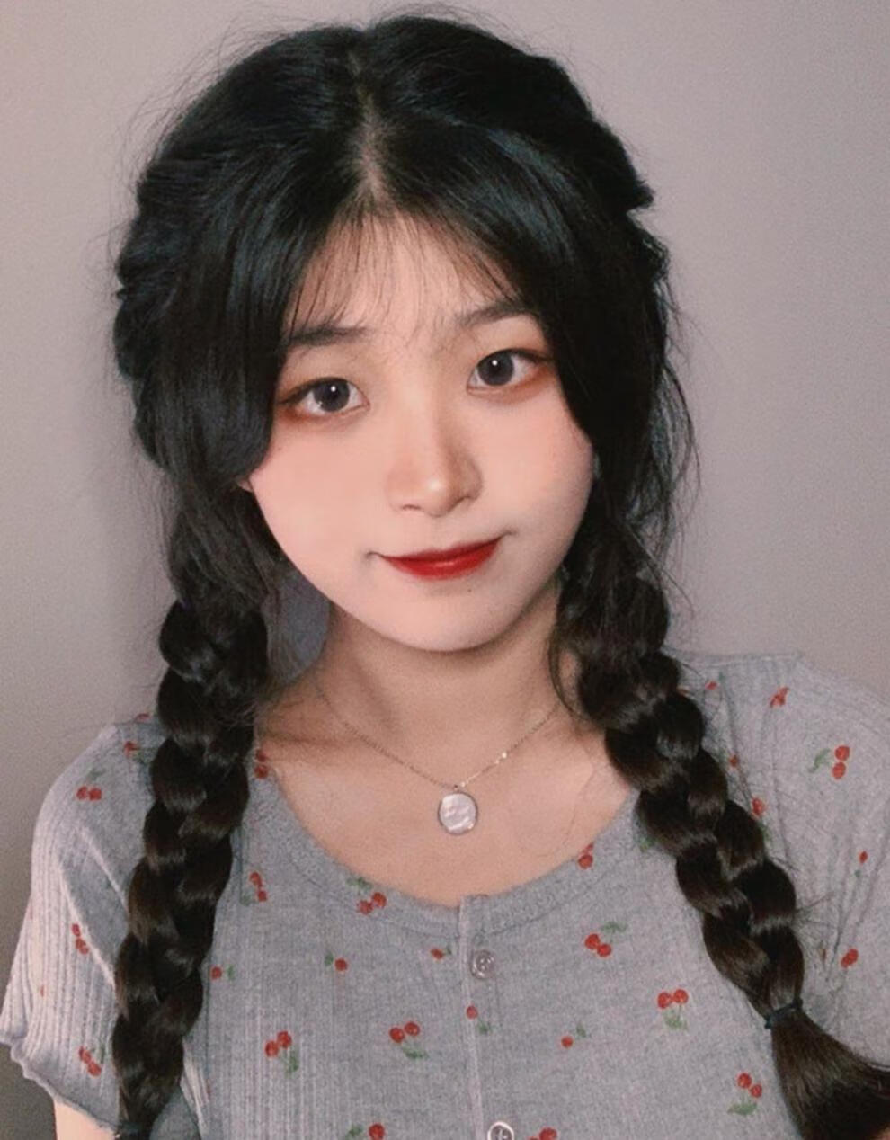 双马尾麻花辫 辫子假发女长发仿真网红可爱双马尾麻花长辫夏修脸中