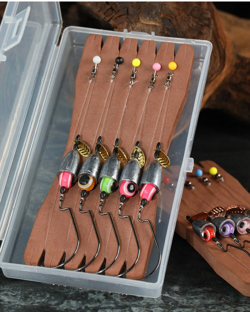 钓鱼成品线组套装德州钓组鱼钩绑好铅坠鳜鱼鲈鱼鲶鱼 德州钓组7g