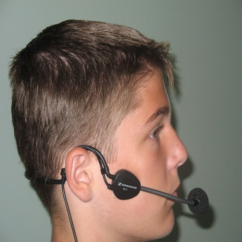 sennheiser森海塞尔me3iime2iime4n微型领夹式麦克风头戴话筒me2ii领