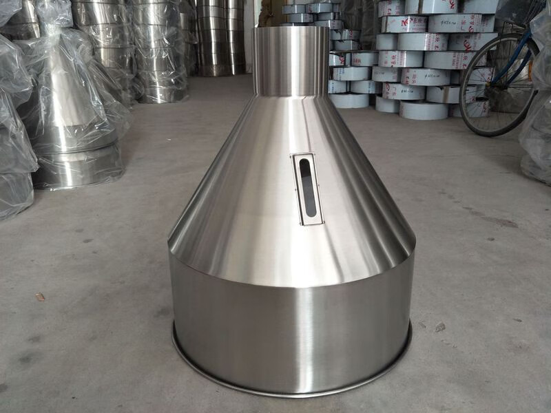 大口径304不锈钢漏斗 膏体液体筒 灌装机料斗 食品机械料斗定制 201