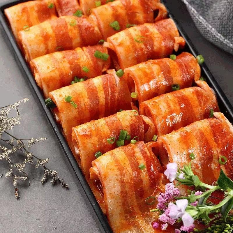 汉拿山五花肉韩式烧烤烤五花肉卷辣五花肉家庭烧烤食材店铺同款原味