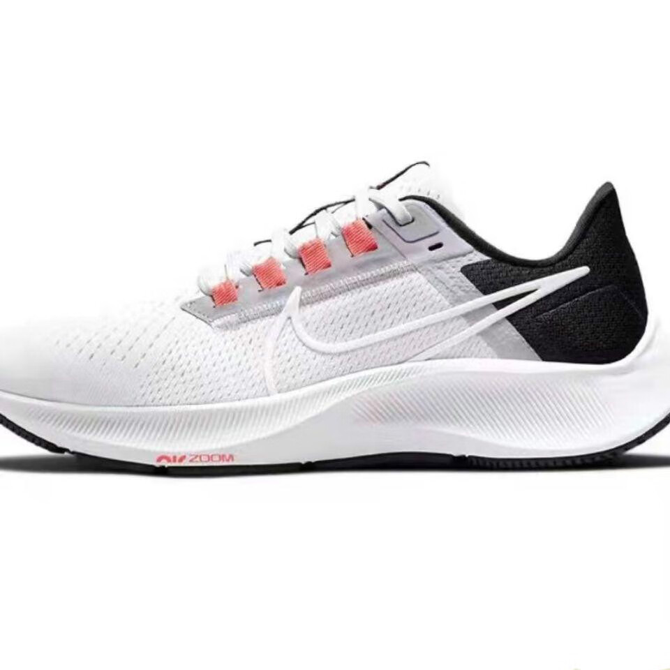 飞马zoom苏炳添跑步鞋纯原登月飞马38代学生运动鞋 21805黑白蓝 42