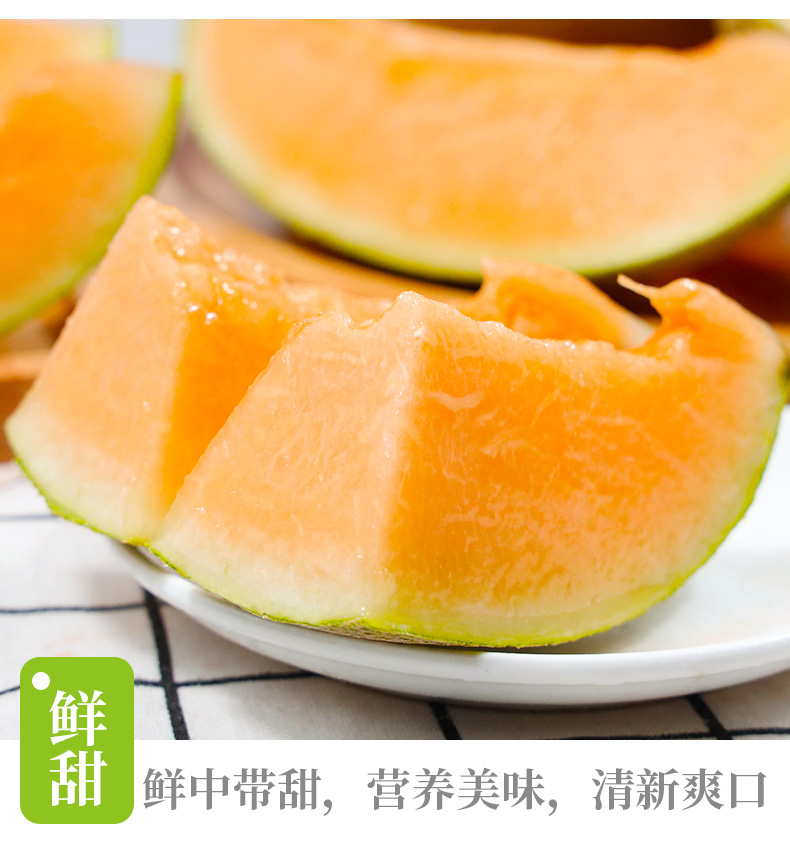 现摘顺丰海南哈密瓜新鲜整箱西州蜜瓜小蜜25号晓蜜哈蜜瓜鲜甜哈密瓜单