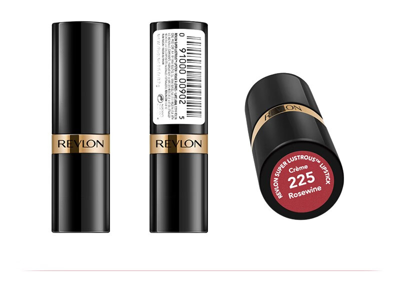 露华浓revlon丽彩唇膏哑光黑管口红女限定款051棕调正红红管