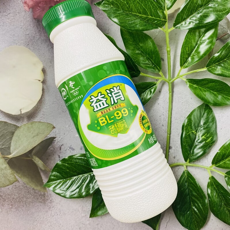 伊利益消酸奶450g瓶原味红枣口味风味发酵乳酸奶泡沫箱yp备注口味8瓶