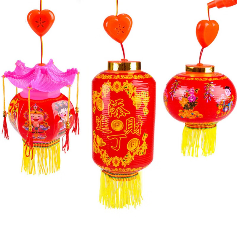 小玩具批夜市发摆地摊推创意礼物货源火爆项目 鲨鱼灯笼粉色【图片