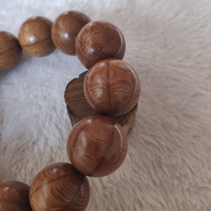 正宗五台山六道木原木手串 文玩降龙木念珠老料降龙木手持链 六道木