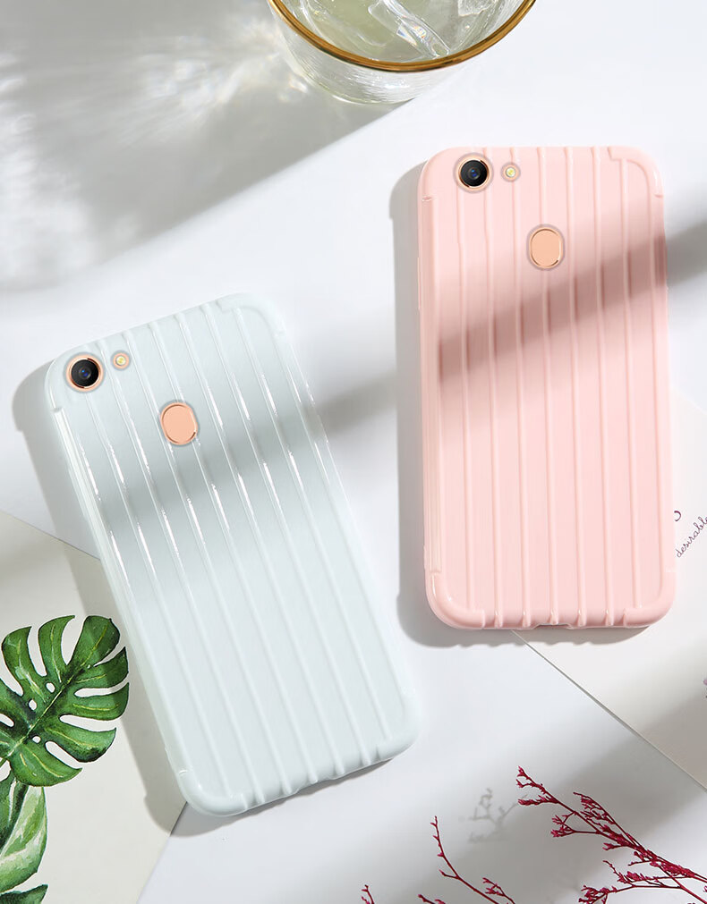 oppoa79行李箱手机壳a79保护套a79t软壳硅胶男女情侣款保护套a79k个性