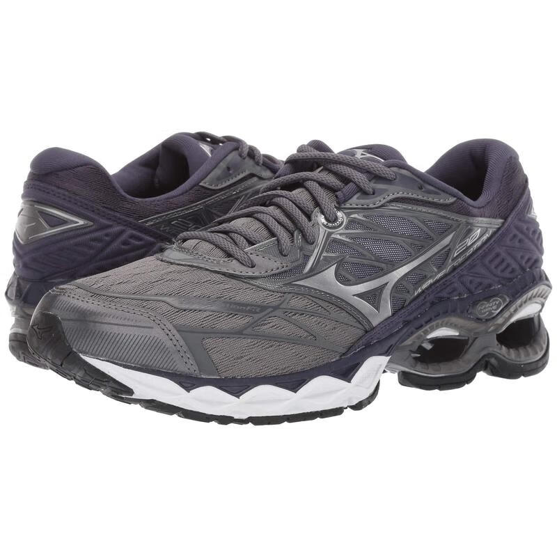 美津浓mizuno 男鞋wave creation 20 缓震透气舒适 运动休闲跑步鞋男