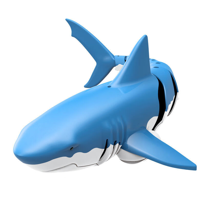 儿童遥控鲨鱼仿真可下水摇摆潜水会游泳无线电动模型动物玩具男孩靓