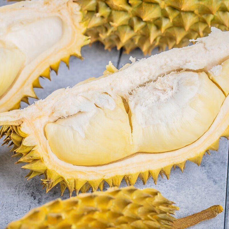 泰国进口金枕头榴莲 一个装净果 新鲜榴莲 1000g-1500g单果