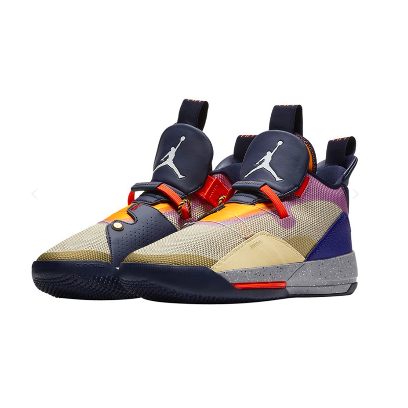 nike耐克新款男鞋air jordan 33 aj33男子运动休闲气垫缓震实战篮球鞋