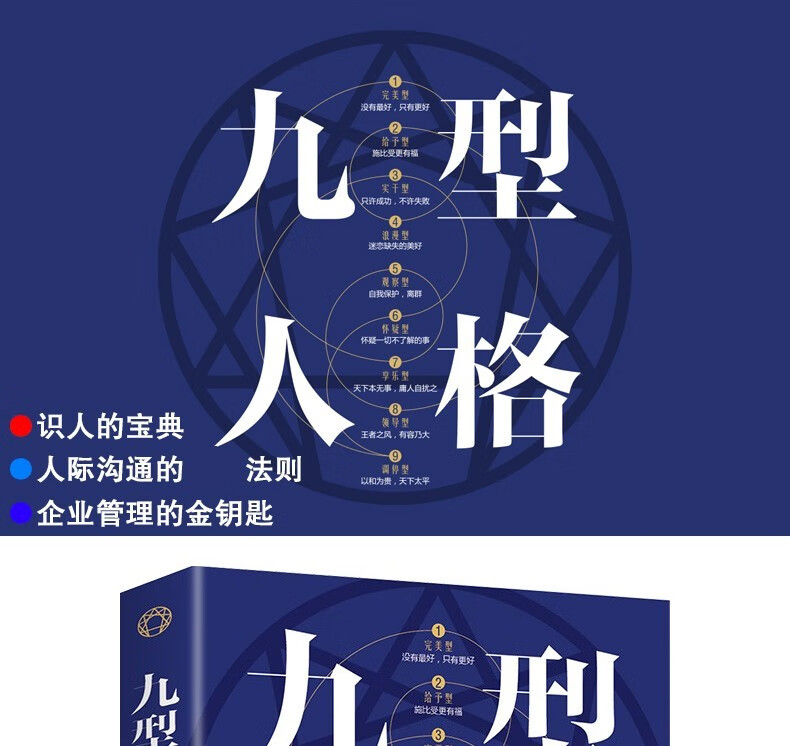 九型人格单本正版包邮心理学书籍性格成功励志人际交往心理学入门基础