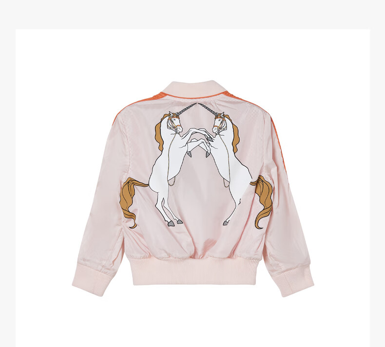 【全新】burberry 巴宝莉童装 儿童独角兽印花飞行夹克外套 8030241