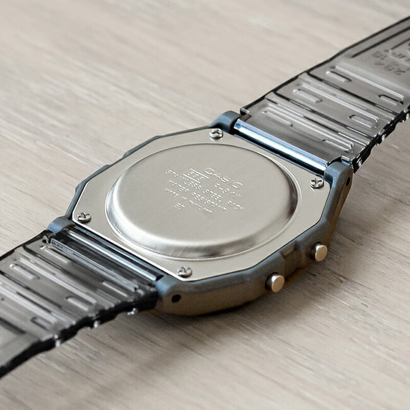 卡西欧(casio) 手表f-91ws-2果冻兰色复古时尚简约电子小方表 f91wm-1