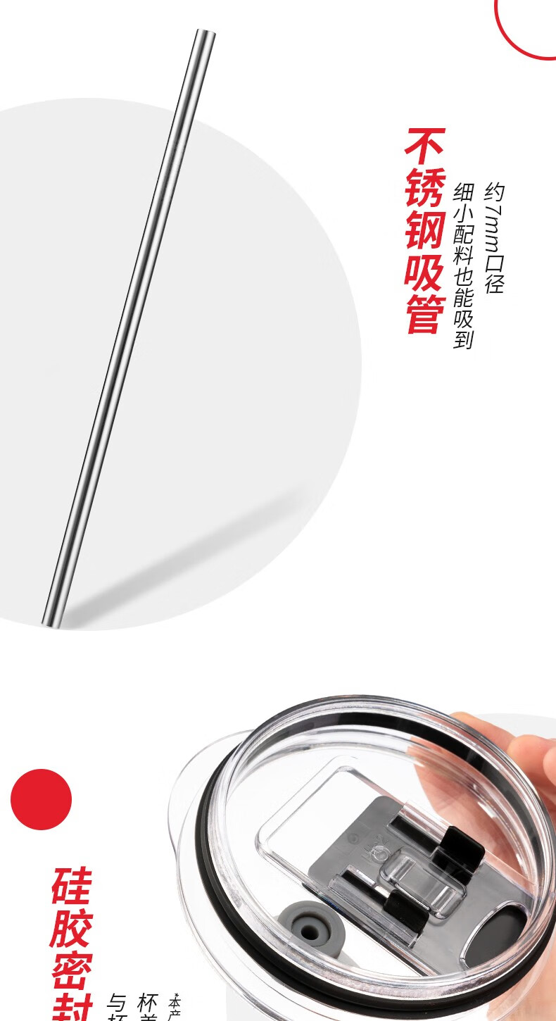 名创优品 可口可乐系列 保温保冷杯 850ml 图11
