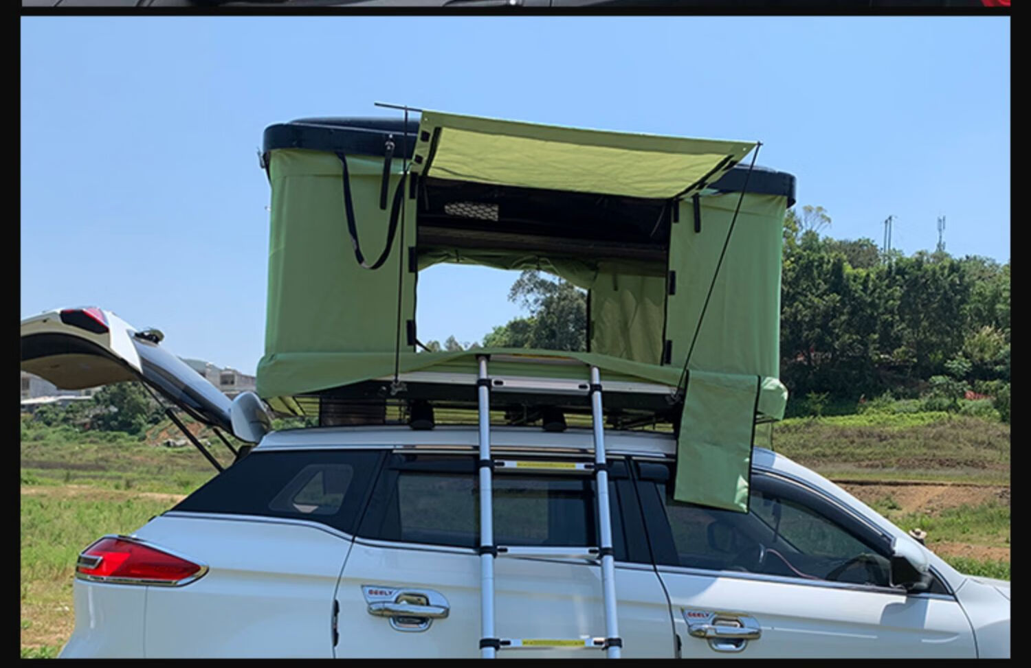 适用于坦克300汽车车顶帐篷床 全自动户外自驾游房车野营硬壳suv