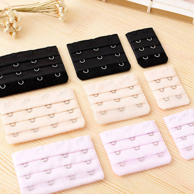 内衣加长扣三排四排文胸内衣扣四排扣延长扣胸罩搭扣大小扣一排扣深肤