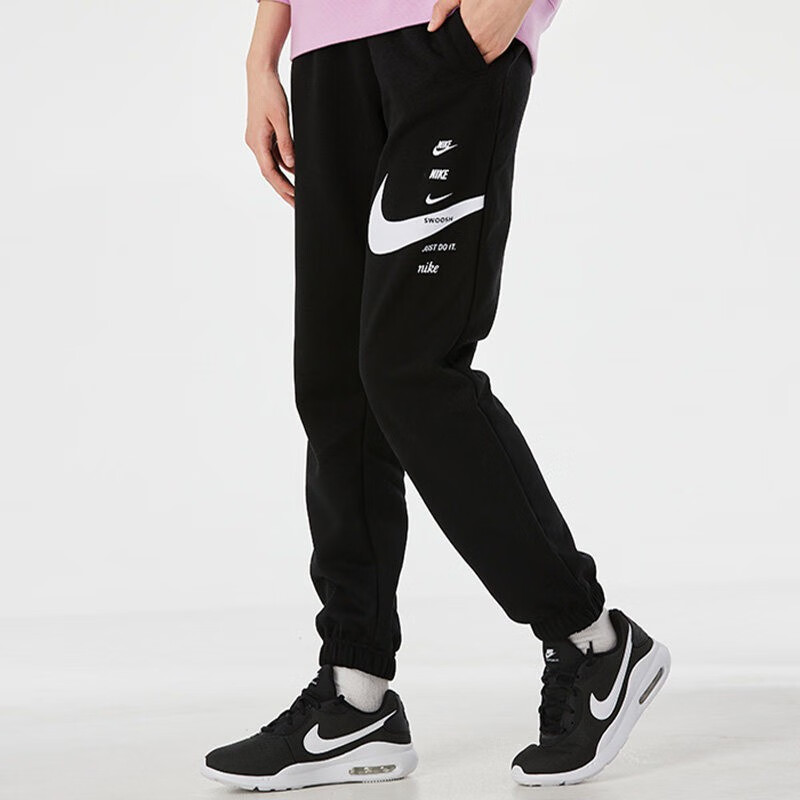 耐克新品女裤休闲舒适运动针织长裤松紧小脚裤bv3473010bv3938897xl