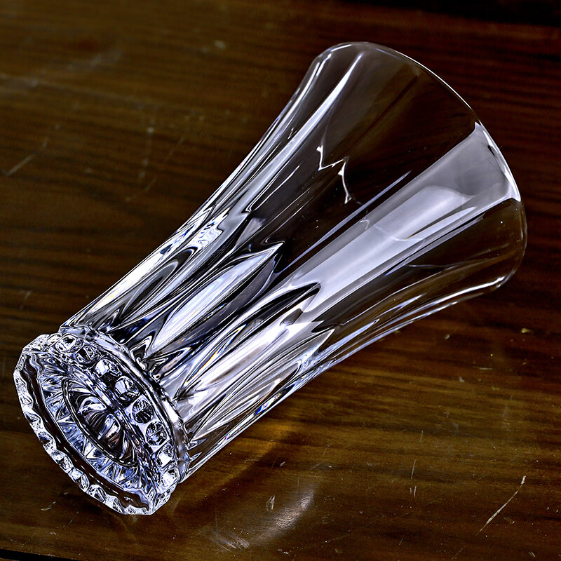 捷克bohemia进口啤酒杯 帝王款水杯 透明牛奶杯 无铅人造水晶玻璃杯 