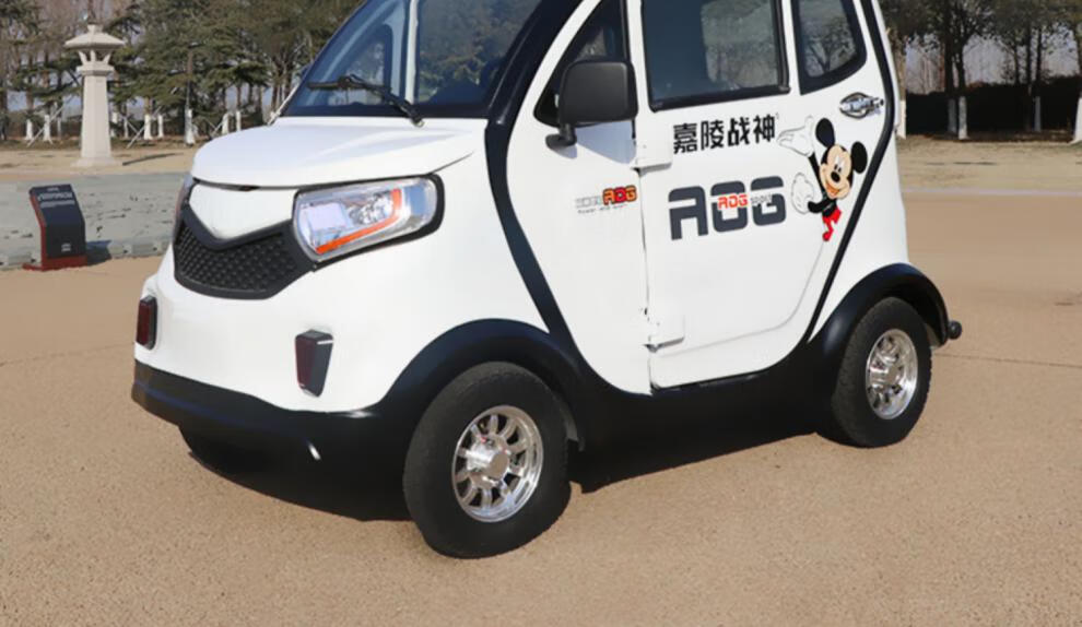 四轮电动车家用女小型油电两用全封闭成人新能源电瓶汽车 套餐一(家庭