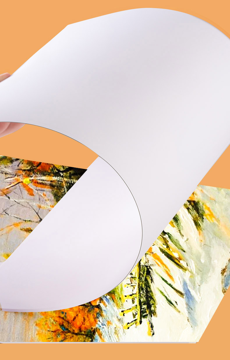 丙烯画纸2k4k8k丙烯颜料专用画纸丙烯纸画板画布画框加厚方形圆形丙烯