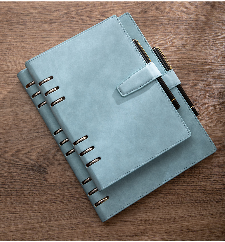 合页纸 6孔a5活页笔记本子文具简约大学生b5商务记事本加厚纸日记本6