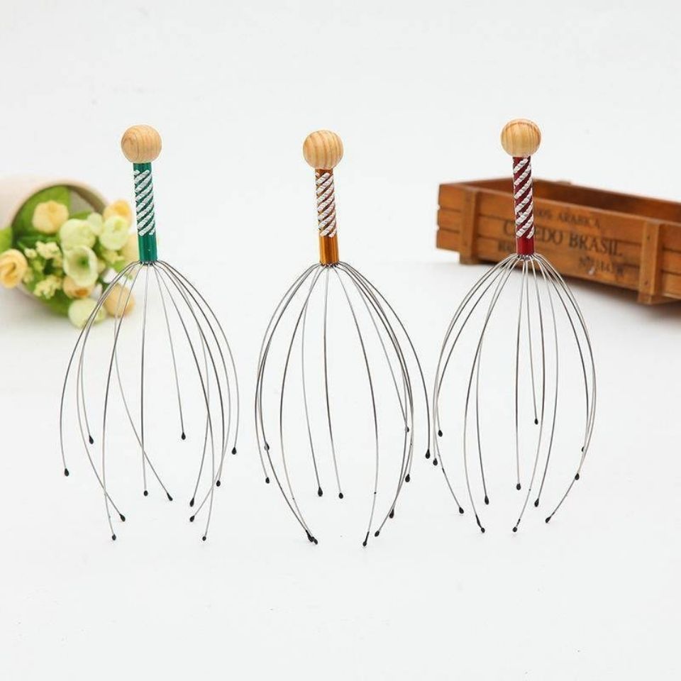 灵魂抽取器铁出窍提取摄取抓头神器可如八抓鱼按摩抓脑袋头部舒缓 4个