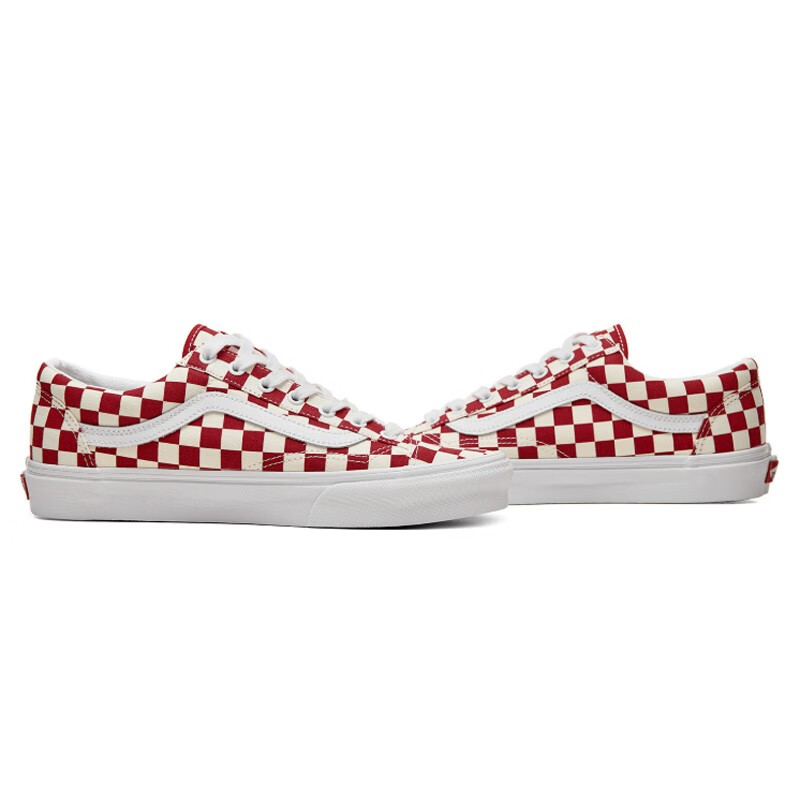 vans范斯万斯鞋子style 36经典棋盘格男女复古休闲板鞋 蓝色vn0a54f