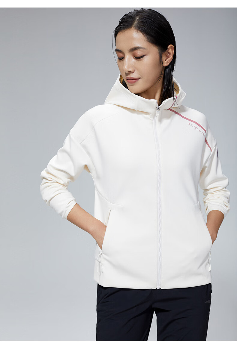 【商场同款】安踏运动外套女2021年春季新品新款运动服女162117702