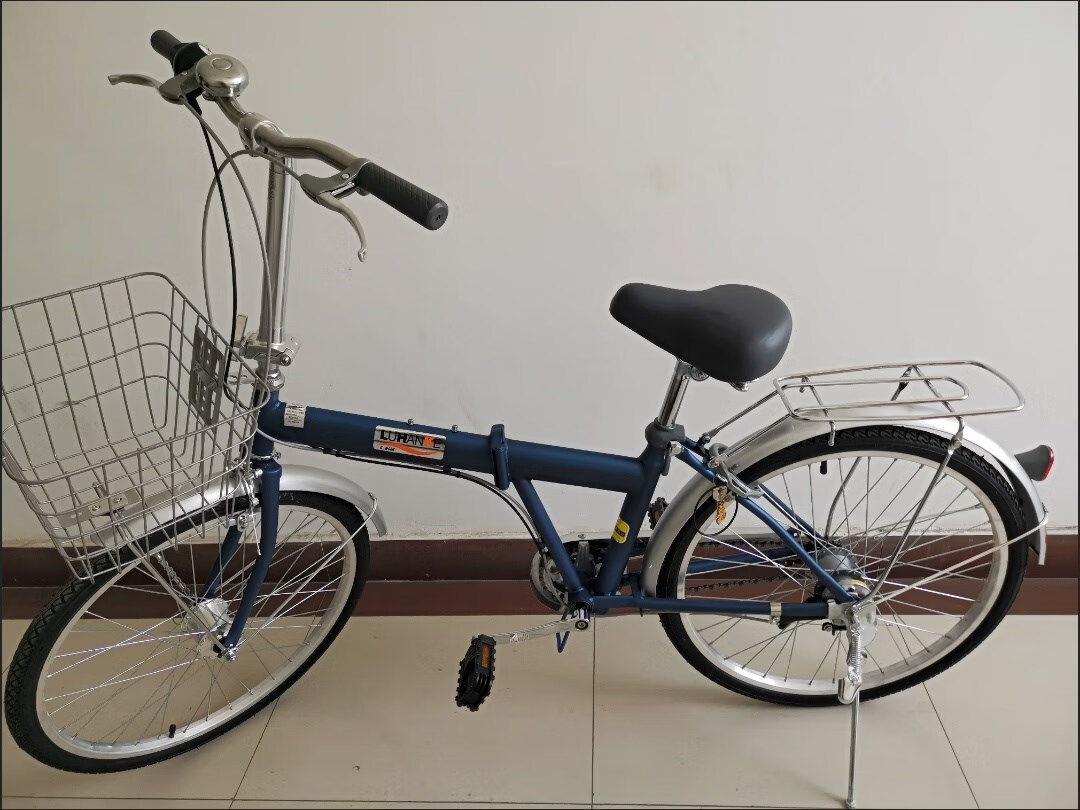 捷马城市自行车20寸24寸折叠自行车折叠日系出口内变速日本车复古休闲