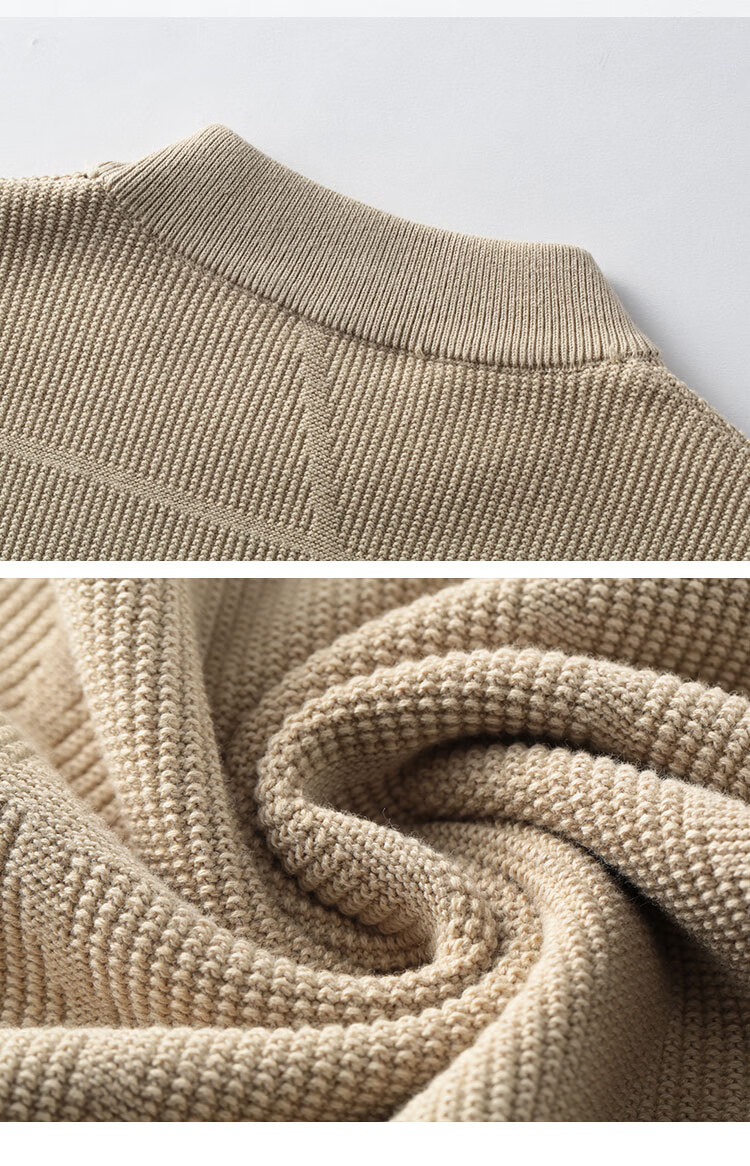 nob 潮牌加厚半高领毛衣针织衫男装2020年秋冬季新款长袖线衣纯棉打底