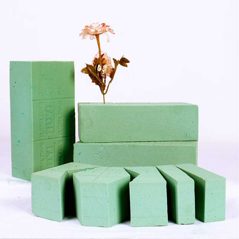 厂家直销干花泥 插花花泥 水泡沫鲜花泥 花店用品包装 鲜花泥 鲜花泥