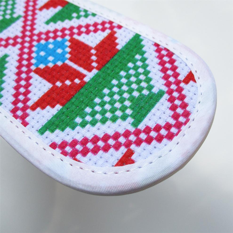 印花布料男diy手工中格绣布格子布鞋垫布面花样花草43643混码其它尺码