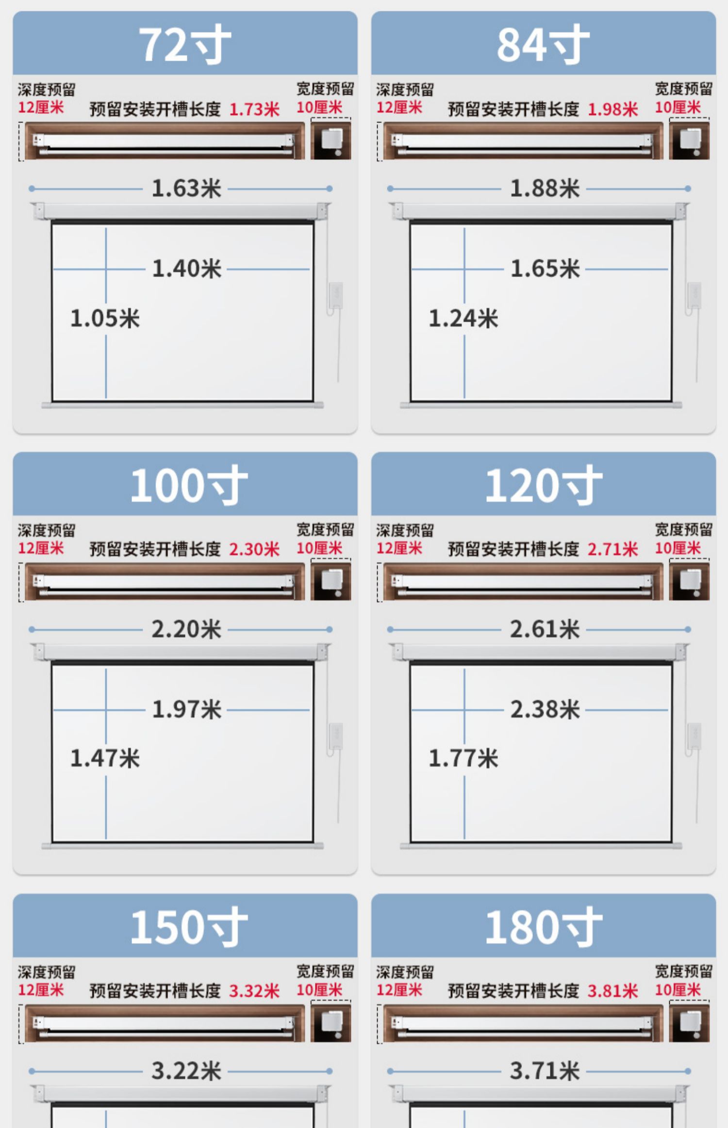 120寸幕布长和宽是多少图片