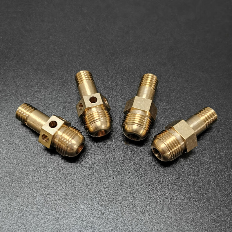 集成灶喷嘴配件燃气灶具液化气转天然气欧式铜喷火咀 圆口12细*8粗