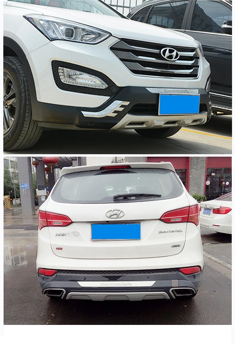 适用于北京现代13-17胜达ix45前后杠19全新胜达前后保险杠护杠前杠后