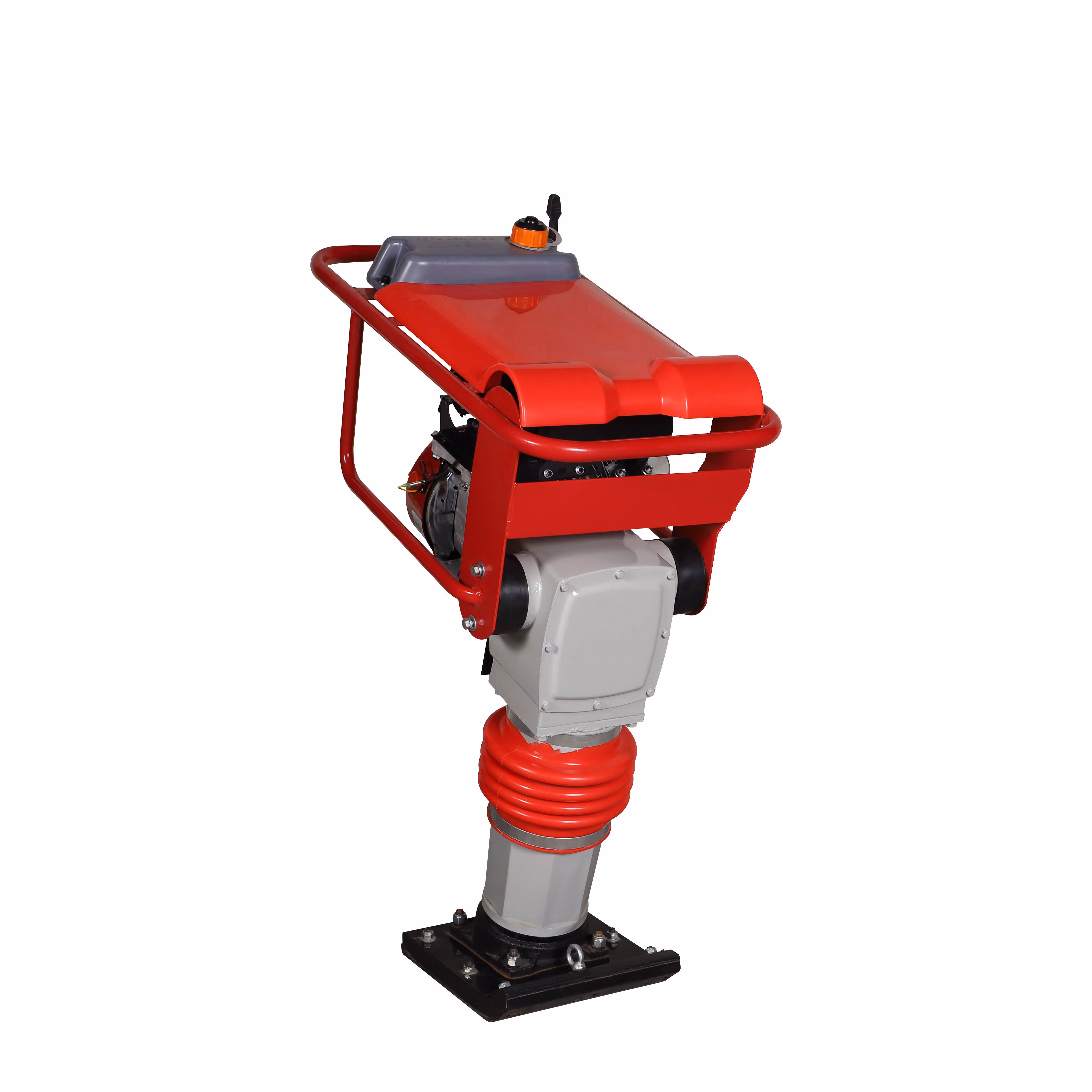 汽油冲击夯柴油平板夯电动220380v地基夯实机夯震动夯地面打夯机 125