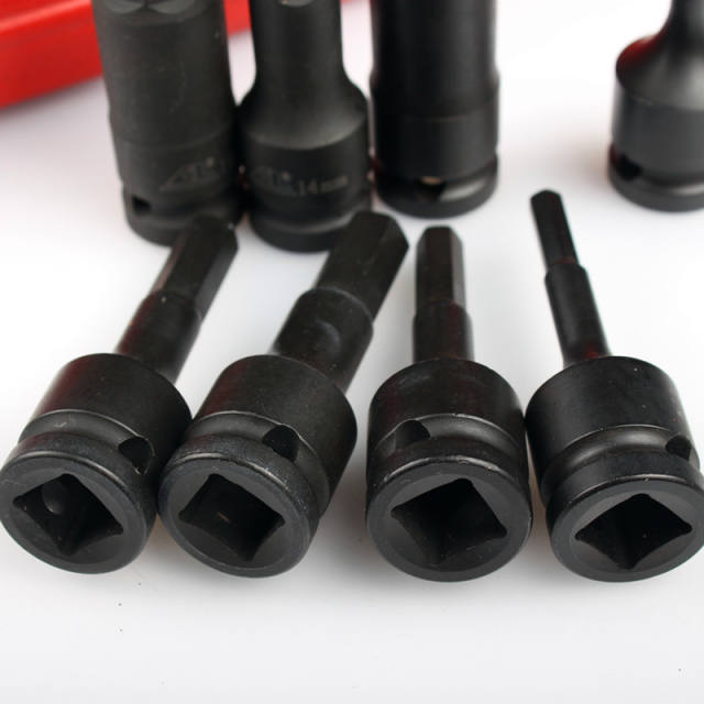 12寸进口内六角气动小风炮套筒头无刷电动扳手批头旋具头681012寸内