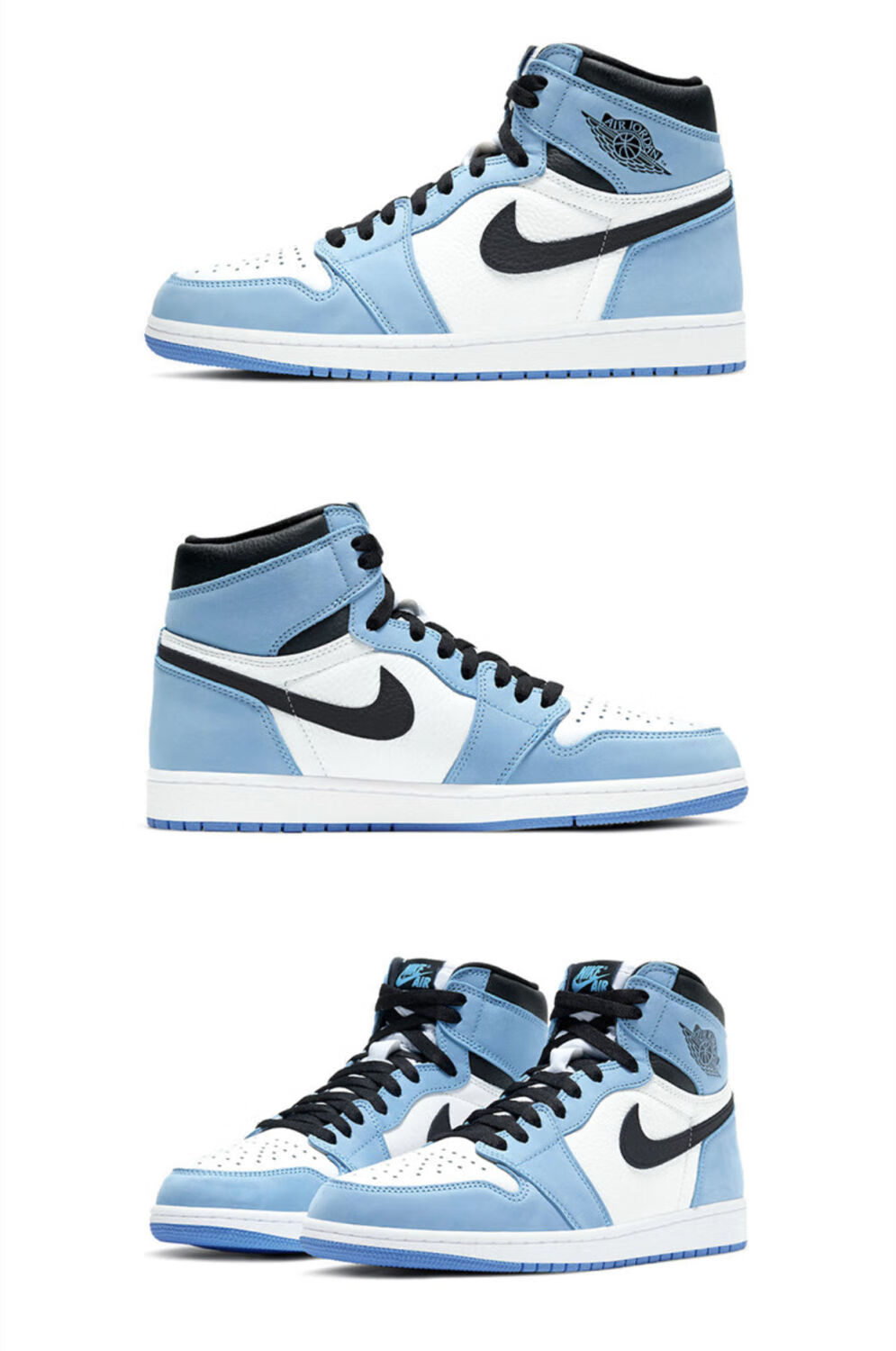 nike耐克官方aj1大学蓝男女同款男鞋运动鞋大码休闲板鞋篮球鞋