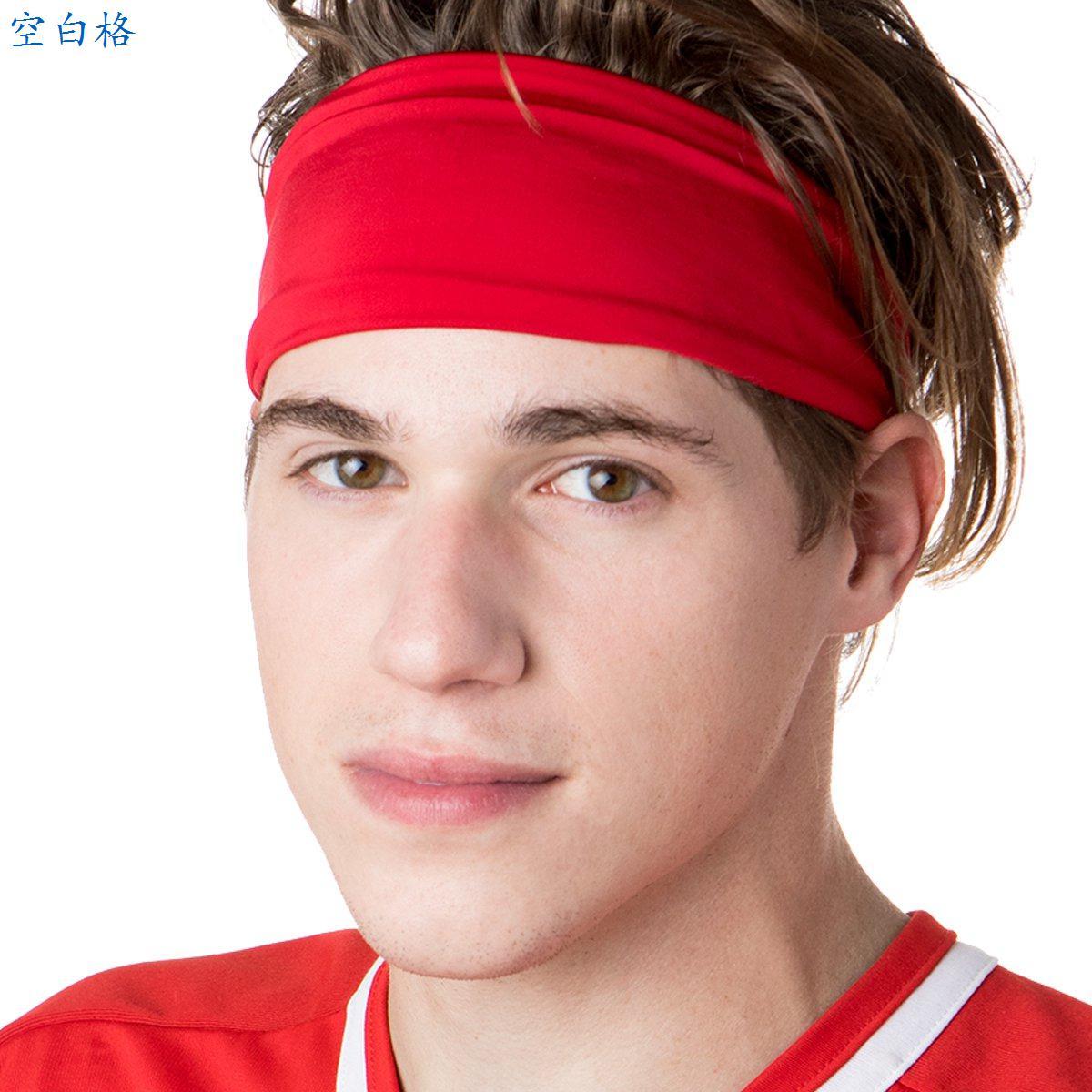 夏季运动发带男女发带发箍韩国头饰宽边头巾吸汗头箍个性跑步头套 04