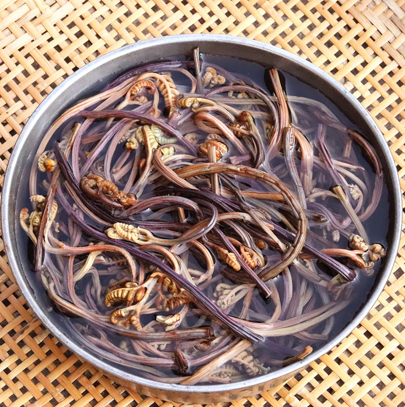 特嫩野生干蕨菜500g农家自制野菜山蕨菜干干货湖南龙爪菜散装年货