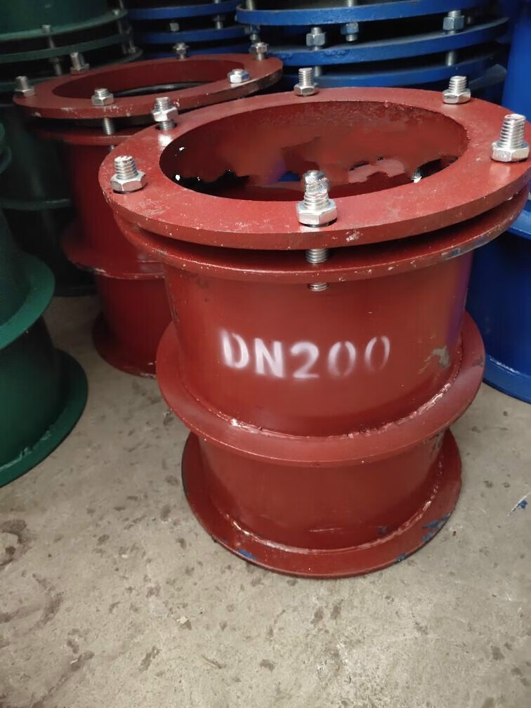 柔性防水套管国标a型b型钢制预埋 防护密闭穿墙消防水池dn100 150
