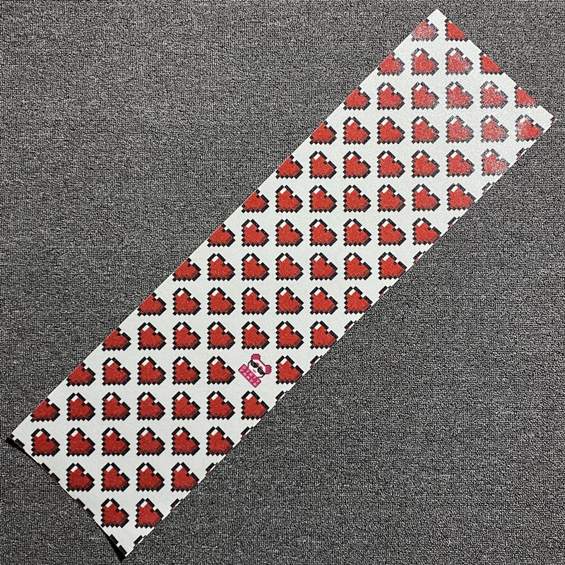 takeoff滑板砂纸卡通彩色透明maven耐磨粗细砂气孔双翘砂纸金色彩砂二