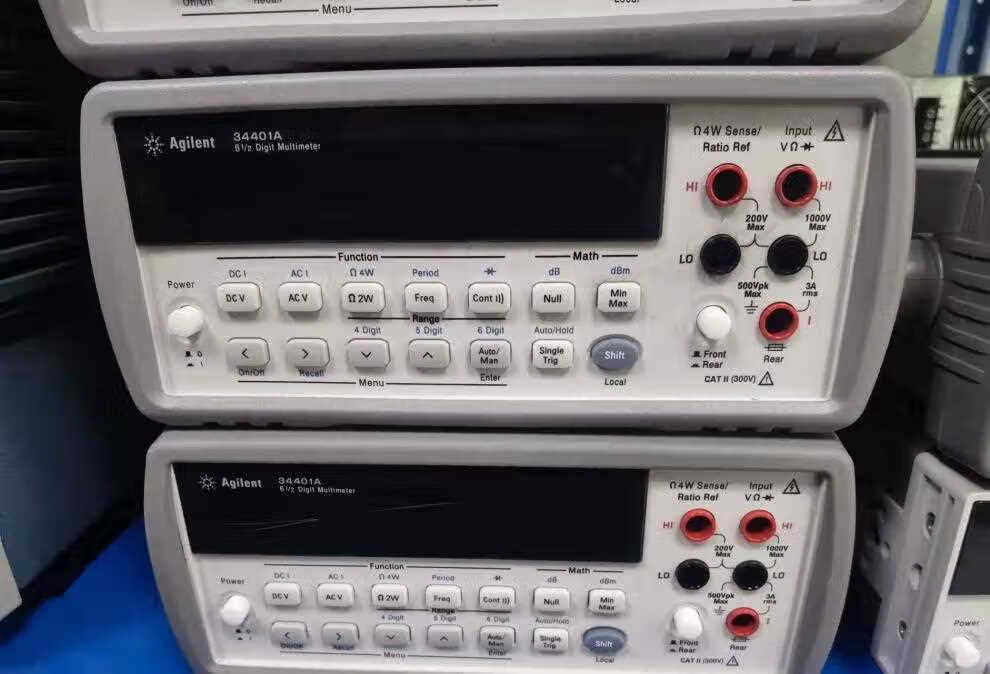 现货安捷伦34401a台式万用表34410a数字多用表高精度开票保修 34401a